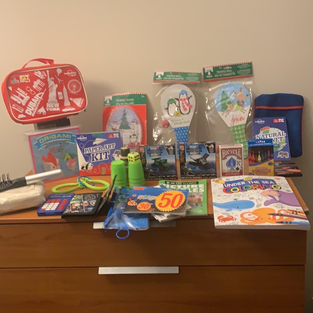 30+ Fun,Toys, Activities, Crafts & some needs for School Kids For Only One Price